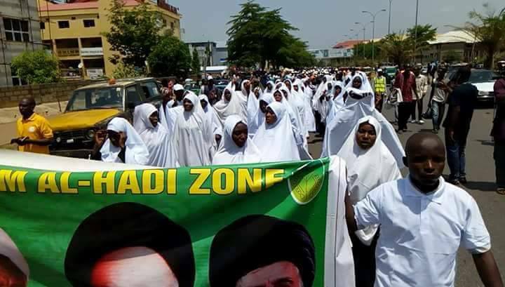  free zakzaky and nisf shaban in abuja on 2nd may 